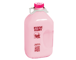strawberry milk from byrne dairy width=