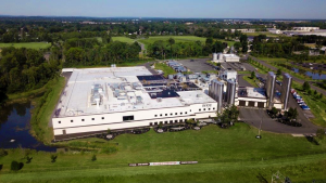 Drone photo of Byrne's Dewitt, New York plant