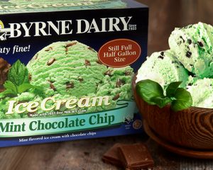 ice cream for sale mint chocolate chip from byrne dairy