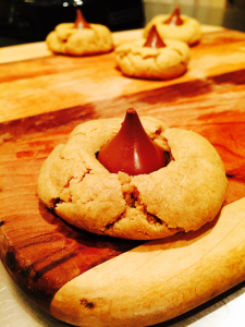 dozen cookies 225x300 - Sour Cream PB Kiss Cookies